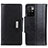 Custodia Portafoglio In Pelle Cover con Supporto M01L per Xiaomi Redmi 10 (2022) Nero