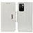 Custodia Portafoglio In Pelle Cover con Supporto M01L per Xiaomi Redmi Note 11 4G (2021) Bianco