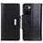 Custodia Portafoglio In Pelle Cover con Supporto M01L per Xiaomi Redmi Note 11 4G (2021) Nero