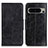 Custodia Portafoglio In Pelle Cover con Supporto M02L per Google Pixel 8 Pro 5G Nero