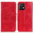 Custodia Portafoglio In Pelle Cover con Supporto M02L per Motorola Moto Edge Plus (2023) 5G Rosso