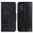 Custodia Portafoglio In Pelle Cover con Supporto M02L per Motorola Moto G 5G (2022) Nero