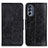 Custodia Portafoglio In Pelle Cover con Supporto M02L per Motorola Moto G62 5G Nero