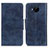 Custodia Portafoglio In Pelle Cover con Supporto M02L per Nokia C20 Plus Blu