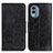 Custodia Portafoglio In Pelle Cover con Supporto M02L per Nokia X30 5G Nero