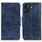 Custodia Portafoglio In Pelle Cover con Supporto M02L per OnePlus 10R 5G Blu