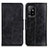 Custodia Portafoglio In Pelle Cover con Supporto M02L per Oppo A94 5G Nero