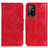 Custodia Portafoglio In Pelle Cover con Supporto M02L per Oppo A94 5G Rosso