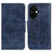 Custodia Portafoglio In Pelle Cover con Supporto M02L per Oppo K11x 5G Blu