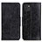 Custodia Portafoglio In Pelle Cover con Supporto M02L per Samsung Galaxy A03 Nero