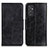 Custodia Portafoglio In Pelle Cover con Supporto M02L per Samsung Galaxy A15 4G Nero