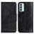 Custodia Portafoglio In Pelle Cover con Supporto M02L per Samsung Galaxy M23 5G Nero