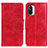 Custodia Portafoglio In Pelle Cover con Supporto M02L per Xiaomi Mi 11X 5G Rosso