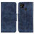 Custodia Portafoglio In Pelle Cover con Supporto M02L per Xiaomi POCO C3 Blu