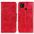 Custodia Portafoglio In Pelle Cover con Supporto M02L per Xiaomi POCO C3 Rosso