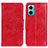 Custodia Portafoglio In Pelle Cover con Supporto M02L per Xiaomi Redmi 10 Prime Plus 5G Rosso