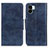 Custodia Portafoglio In Pelle Cover con Supporto M02L per Xiaomi Redmi A1 Blu