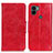 Custodia Portafoglio In Pelle Cover con Supporto M02L per Xiaomi Redmi A1 Plus Rosso