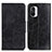 Custodia Portafoglio In Pelle Cover con Supporto M02L per Xiaomi Redmi K40 5G Nero