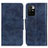 Custodia Portafoglio In Pelle Cover con Supporto M02L per Xiaomi Redmi Note 11 4G (2021) Blu