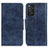 Custodia Portafoglio In Pelle Cover con Supporto M02L per Xiaomi Redmi Note 11 4G (2022) Blu