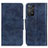 Custodia Portafoglio In Pelle Cover con Supporto M02L per Xiaomi Redmi Note 11 Pro 4G Blu