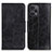 Custodia Portafoglio In Pelle Cover con Supporto M02L per Xiaomi Redmi Note 12 Turbo 5G Nero