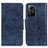 Custodia Portafoglio In Pelle Cover con Supporto M02L per Xiaomi Redmi Note 12S Blu