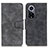 Custodia Portafoglio In Pelle Cover con Supporto M03L per Huawei Honor 50 5G Nero