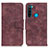 Custodia Portafoglio In Pelle Cover con Supporto M03L per Xiaomi Redmi Note 8 (2021) Viola