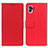 Custodia Portafoglio In Pelle Cover con Supporto M04L per Nothing Phone 1 Rosso