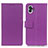 Custodia Portafoglio In Pelle Cover con Supporto M04L per Nothing Phone 1 Viola