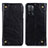 Custodia Portafoglio In Pelle Cover con Supporto M04L per Oppo A53s 5G Nero