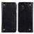 Custodia Portafoglio In Pelle Cover con Supporto M04L per Samsung Galaxy A04s Nero