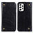 Custodia Portafoglio In Pelle Cover con Supporto M04L per Samsung Galaxy A53 5G Nero