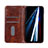 Custodia Portafoglio In Pelle Cover con Supporto M04L per Sony Xperia 5 III SO-53B