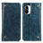 Custodia Portafoglio In Pelle Cover con Supporto M04L per Xiaomi Redmi K40 5G Blu