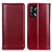 Custodia Portafoglio In Pelle Cover con Supporto M05L per Oppo A74 4G Rosso