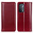 Custodia Portafoglio In Pelle Cover con Supporto M05L per Oppo A74 5G Rosso