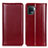 Custodia Portafoglio In Pelle Cover con Supporto M05L per Oppo Reno5 F Rosso