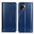 Custodia Portafoglio In Pelle Cover con Supporto M05L per Oppo Reno5 Lite Blu