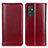 Custodia Portafoglio In Pelle Cover con Supporto M05L per Samsung Galaxy A82 5G Rosso