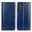 Custodia Portafoglio In Pelle Cover con Supporto M05L per Samsung Galaxy F34 5G Blu