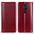 Custodia Portafoglio In Pelle Cover con Supporto M05L per Sony Xperia PRO-I Rosso