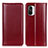 Custodia Portafoglio In Pelle Cover con Supporto M05L per Xiaomi Mi 11i 5G Rosso