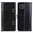 Custodia Portafoglio In Pelle Cover con Supporto M06L per Samsung Galaxy A03 Nero