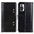 Custodia Portafoglio In Pelle Cover con Supporto M06L per Xiaomi Redmi Note 10 Pro 4G Nero