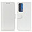 Custodia Portafoglio In Pelle Cover con Supporto M07L per Motorola Moto Edge (2021) 5G Bianco