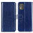 Custodia Portafoglio In Pelle Cover con Supporto M07L per Nokia C02