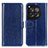 Custodia Portafoglio In Pelle Cover con Supporto M07L per OnePlus 12R 5G Blu